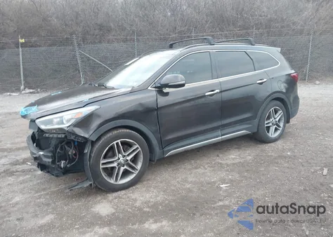 2018 Hyundai Santa Fe Limited Ultimate z USA, uszkodzony, nr VIN KM8SRDHF5JU266019